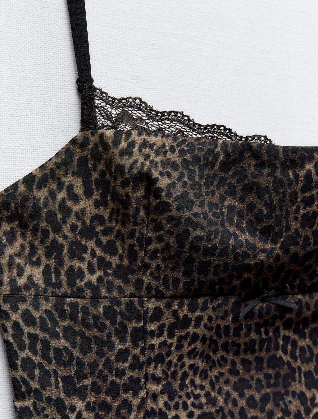 Cheetah Camisole Top